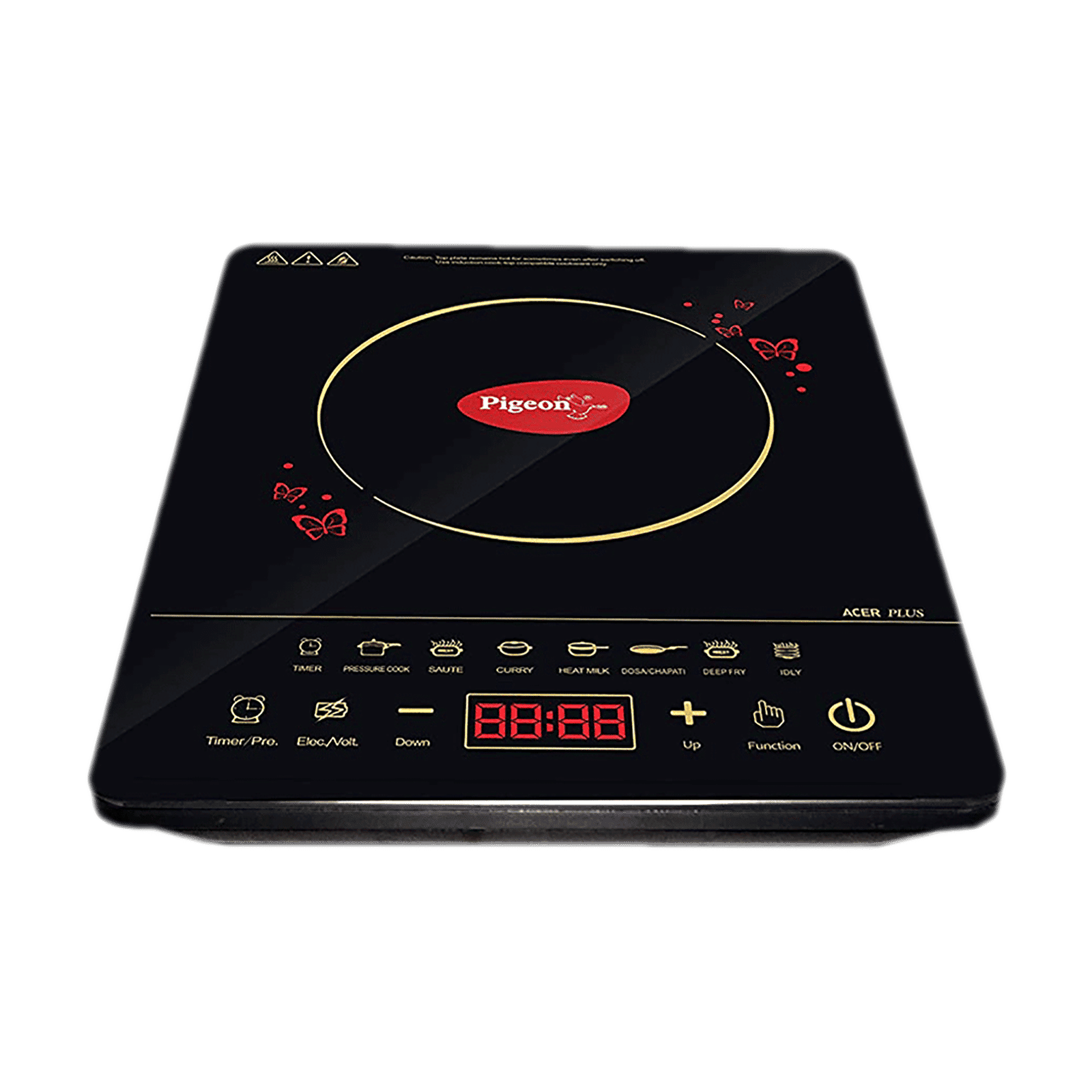 Buy Pigeon Acer Plus 1800W Induction Cooktop with 8 Preset Menus Online